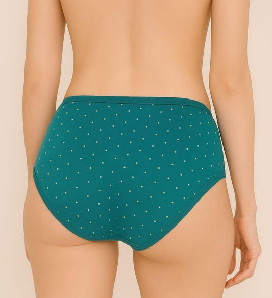Dot Printed Low raise cotton based panty for girls and women
