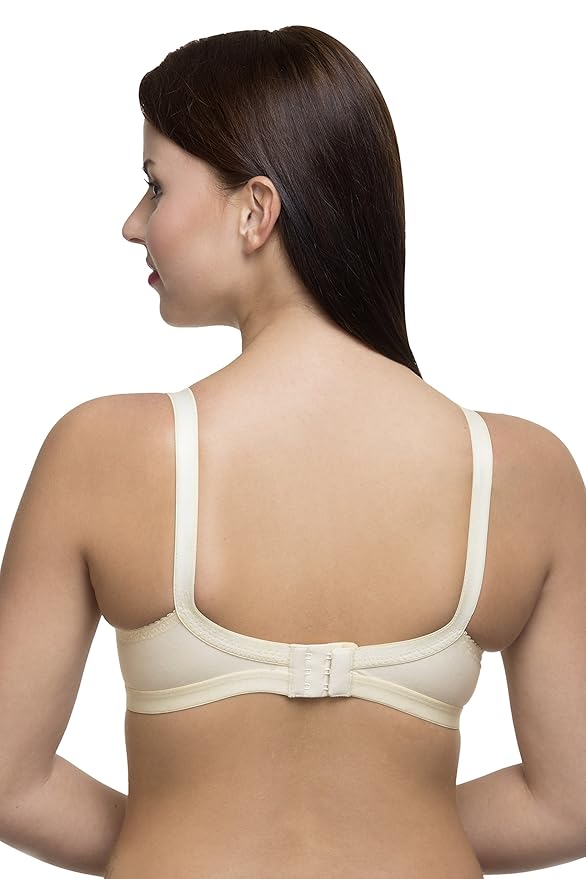 B Cup Daily wear cotton fabric double cloth skin bra for girls and women