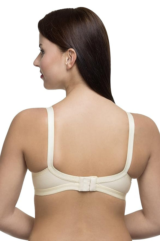 B Cup Daily wear cotton fabric double cloth skin bra for girls and women