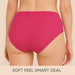 Printed panty for girls & women Low raise cotton based