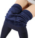 Warm Blue pantyhose with shocks full comfortable