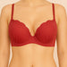 Fancy Bridal Soft cup , Double Padded back closure bra for girls and women
