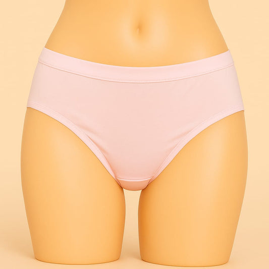 Lycra cloth smooth fit full comfortable plain panty for girls women
