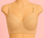 Soft & Breathable Daily Wear Comfort C-Cup Skin chicken Bra - Cotton Fabric