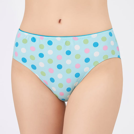 Daily use seamless printed panty hight raise S-2XL for girls and women