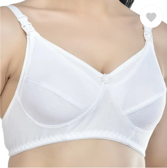 Maternity wear non padded wirefree daily wear bra for women