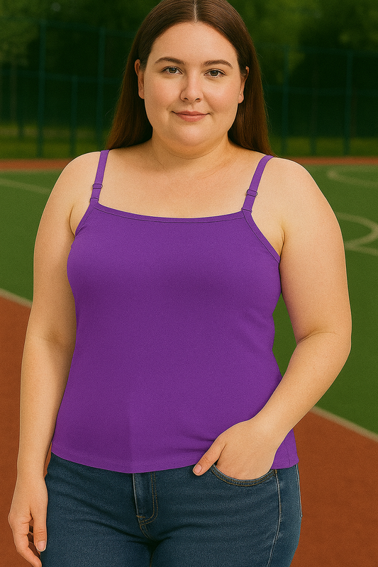 Casual purple Tank Top for Women - Perfect for Everyday Wear