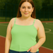 Casual light green Tank Top for Women - Perfect for Everyday Wear