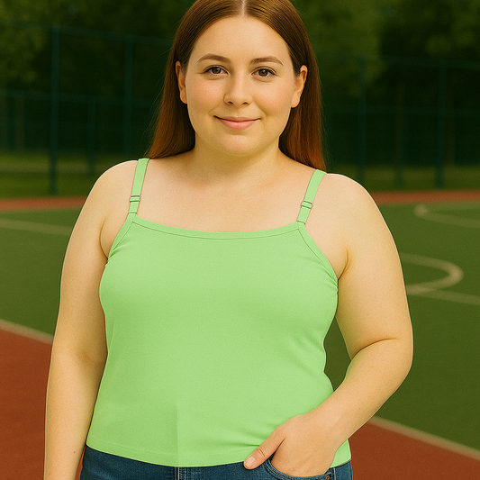 Casual light green Tank Top for Women - Perfect for Everyday Wear