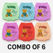 Combo of 6 baby bloomers for summer wear