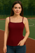 Casual maroon Tank Top for Women - Perfect for Everyday Wear