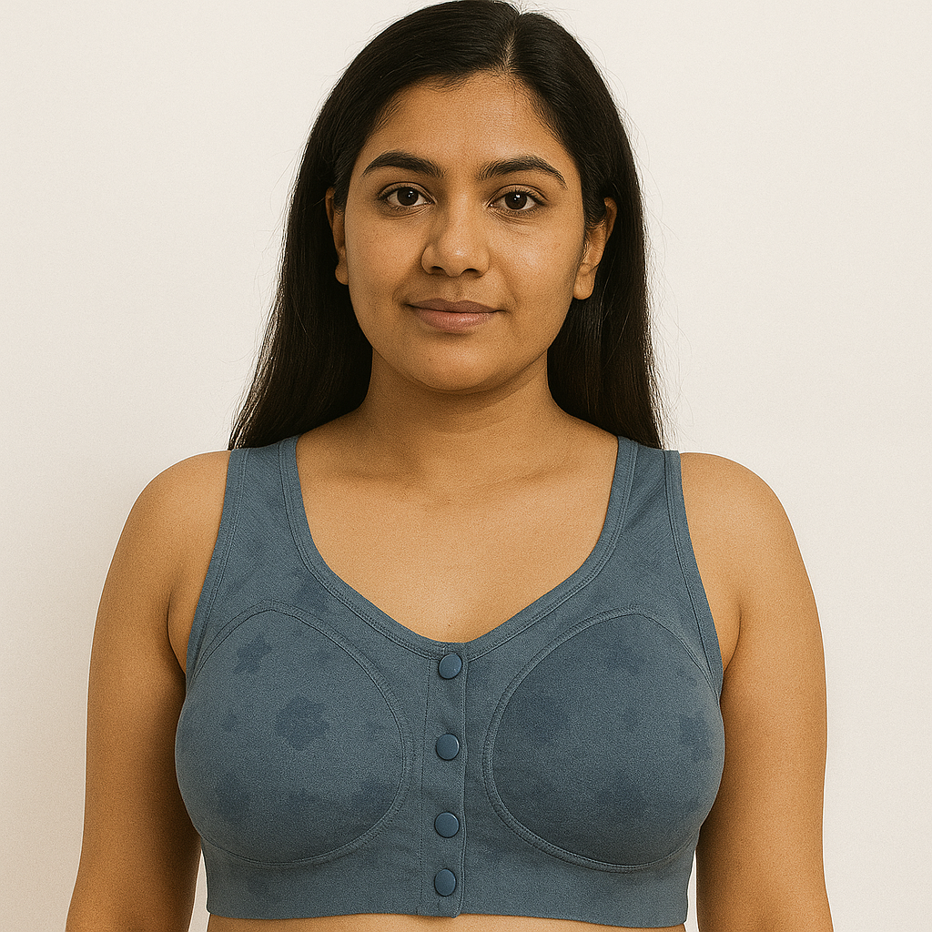 Sports/yoga /gym wear bralette/blouse soft removable padded wirefree front open full stretch full comfortable for girls and women