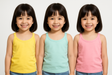 Summer wear multicolour Vest/Inner combo of 3 for girl child