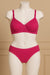 Lingerie set daily use foam bra with cotton plain panty for girls and women