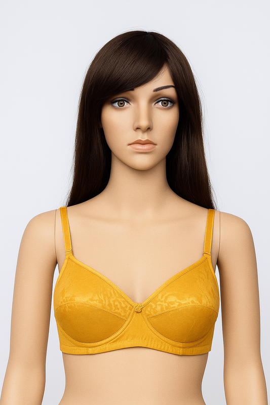 B Cup Foam Net bra wirefree back closure comfort fir for girls and women