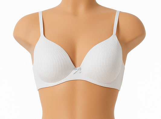 *SOIE Full Coverage Padded Non-Wired Ultra Soft Seamless Bra*: A bra providing full coverage and maximum comfort.