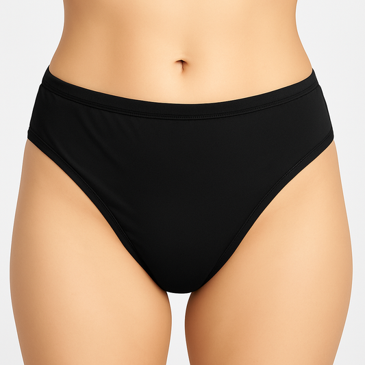 Lycra cloth streachable plain panty for girls and women