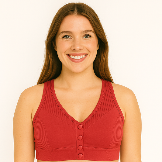 Sports/yoga /gym wear bralette/blouse soft removable padded wirefree front open full stretch full comfortable for girls and women