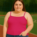 Casual Pink Tank Top for Women - Perfect for Everyday Wear