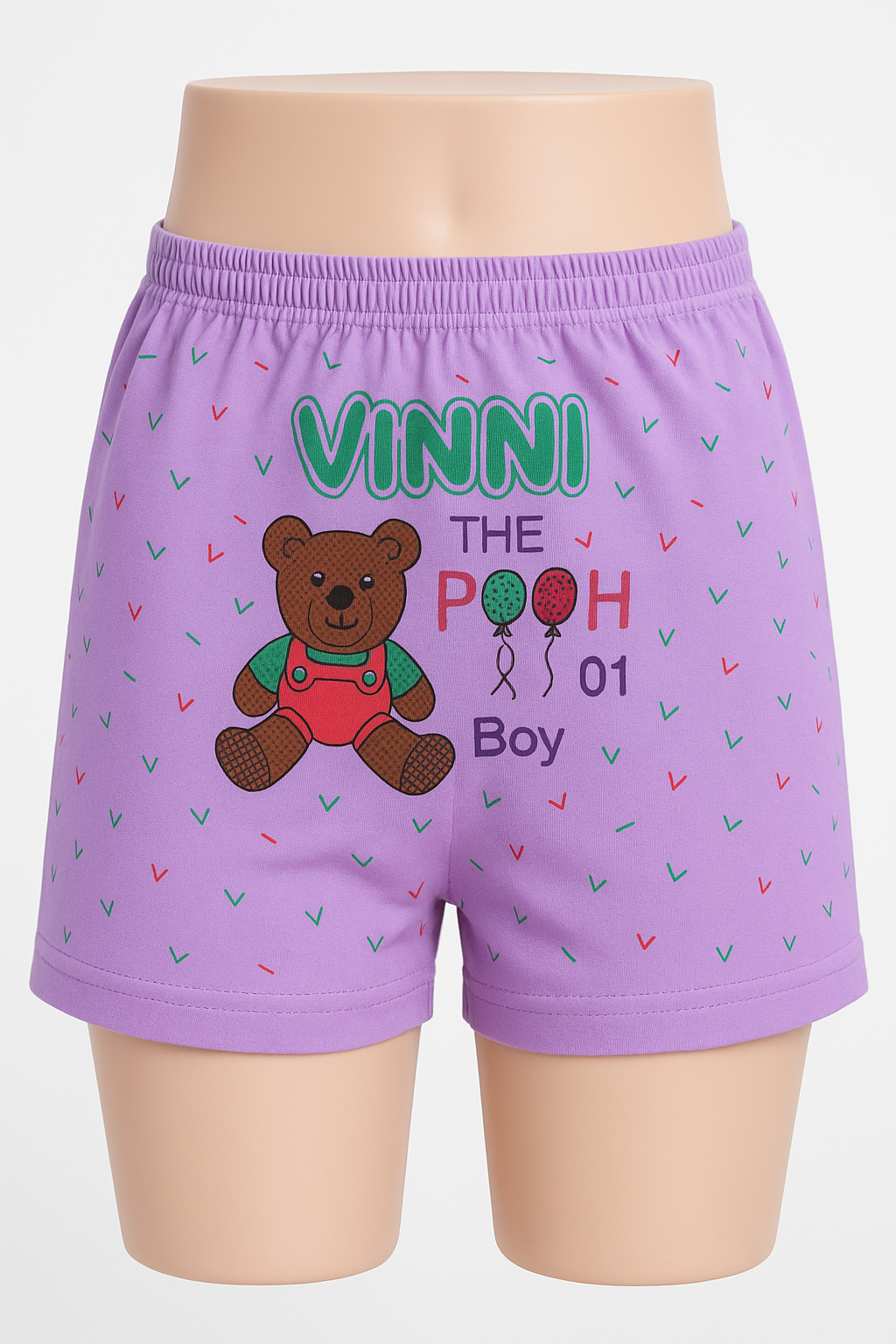 Combo of 6 colourful baby shorts