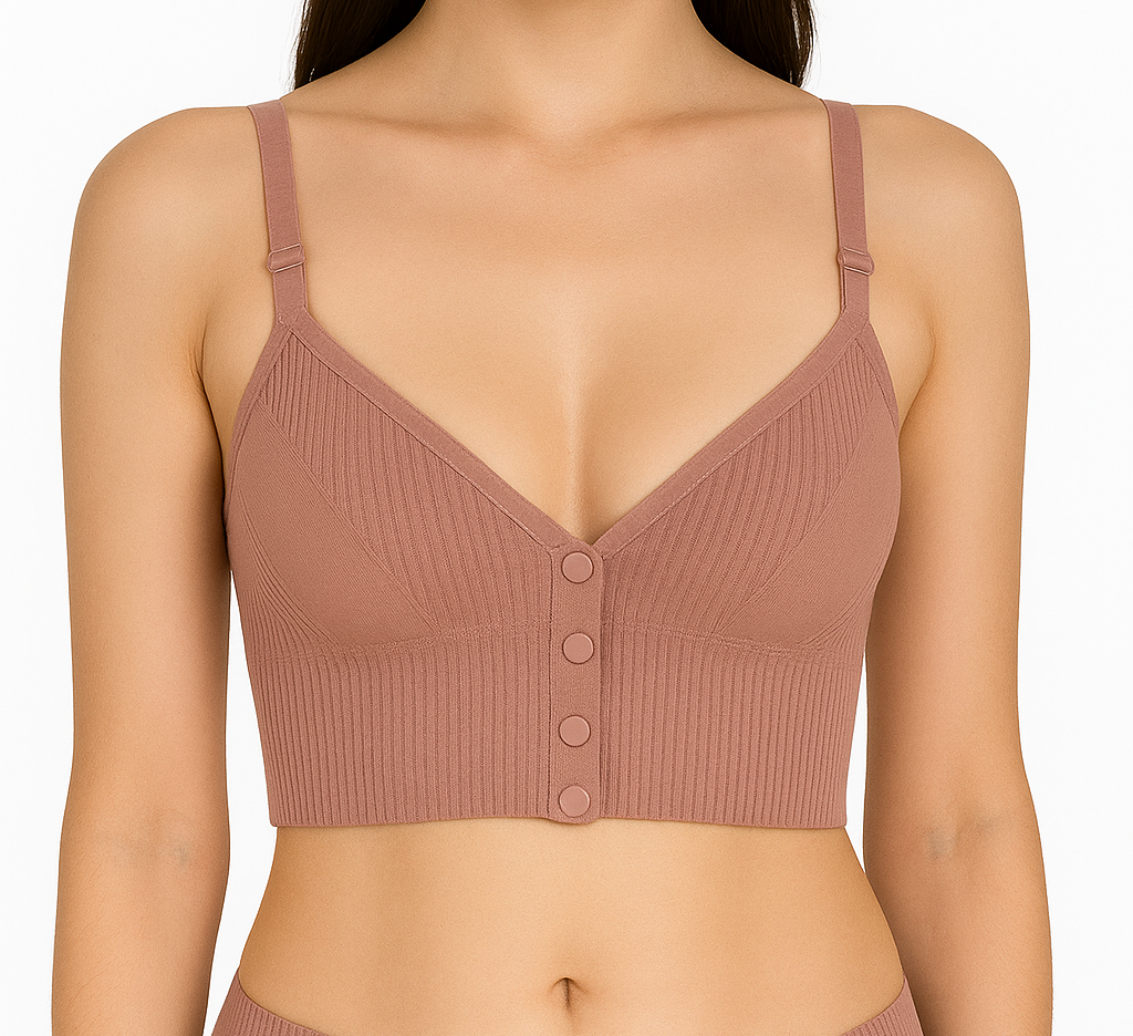 Sports/yoga /gym wear bralette/blouse soft removable padded wirefree front open full stretch full comfortable for girls and women