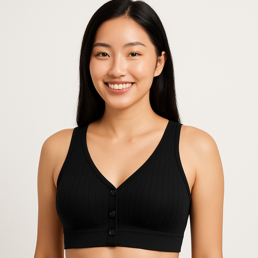 Sports/yoga /gym wear bralette/blouse soft removable padded wirefree front open full stretch full comfortable for girls and women