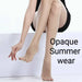 Opaque Summer wear pantyhouse with shocks for girls and women
