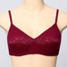 B Cup Foam Net bra wirefree back closure comfort fir for girls and women